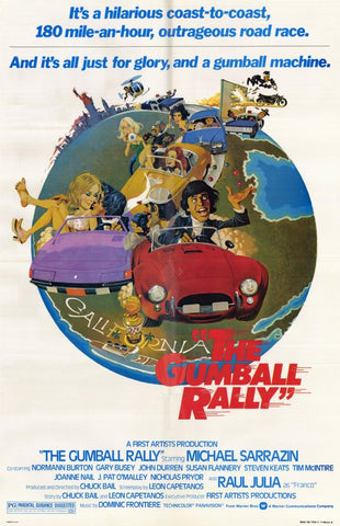 The Gumball Rally 11 x 17 Movie Poster - Style A