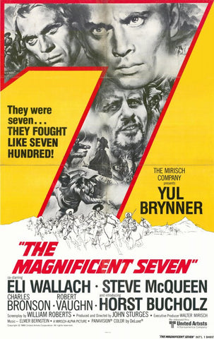 The Magnificent Seven 11 x 17 Movie Poster - Style D