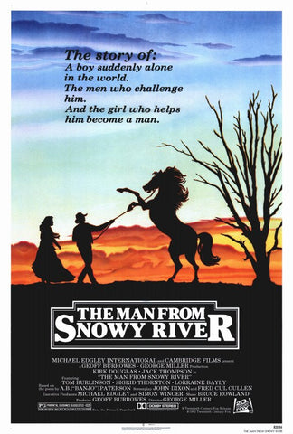 The Man From Snowy River 27 x 40 Movie Poster - Style A