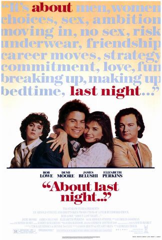 About Last Night 27 x 40 Movie Poster - Style A