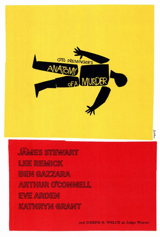 Anatomy of a Murder 27 x 40 Movie Poster - Style A