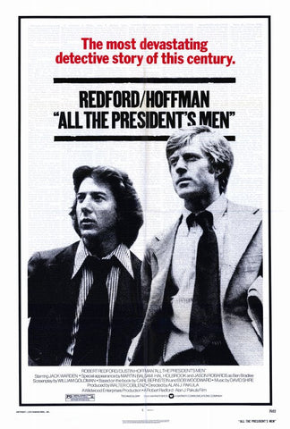 All the President's Men 27 x 40 Movie Poster - Style A