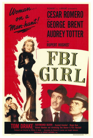 FBI Girl 27 x 40 Movie Poster - Style A