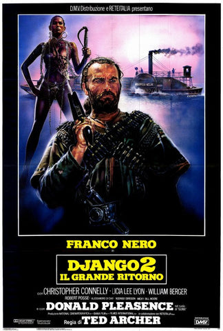 Django Strikes Again 27 x 40 Movie Poster - Italian Style A