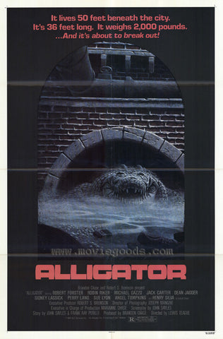 Alligator 27 x 40 Movie Poster - Style A