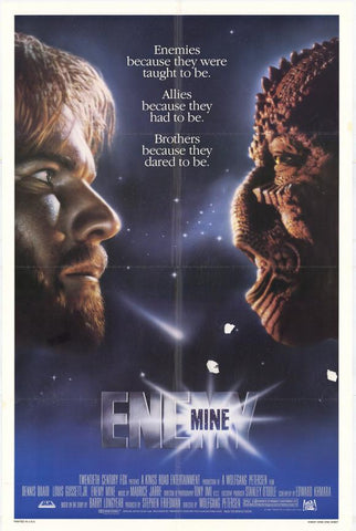 Enemy Mine 27 x 40 Movie Poster - Style A