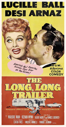 The Long Long Trailer 11 x 17 Movie Poster - Style C