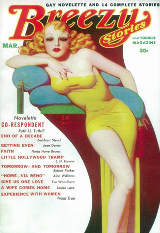 Breezy Stories (Pulp) 11 x 17 Pulp Poster - Style A