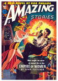 Amazing Stories (Pulp) 11 x 17 Retro Book Cover Poster