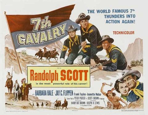 7th Cavalry 30 x 40 Movie Poster UK - Style A