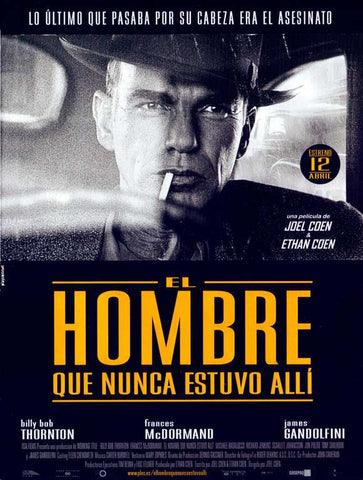 The Man Who Wasn't There 27 x 40 Movie Poster - Spanish Style A