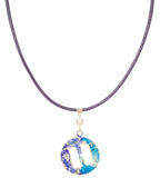 14K Gold Plated Letter Choker Charm Necklace