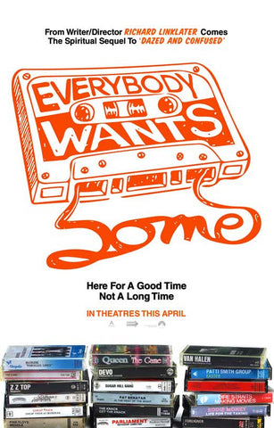 Everybody Wants Some 27 x 40 Movie Poster - Style A