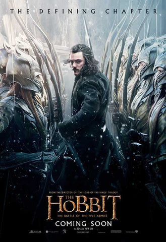 The Hobbit: The Battle of the Five Armies 27 x 40 Movie Poster - Style E