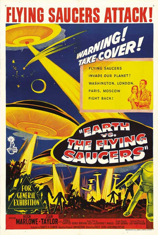 Earth vs. the Flying Saucers 27 x 40 Movie Poster - Australian Style A