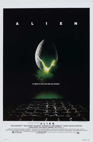 Alien 27 x 40 Movie Poster - Style E