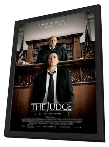 The Judge 11 x 17 Movie Poster - Style B - in Deluxe Aluminum Frame