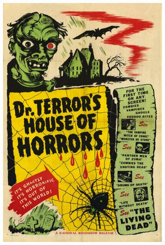 Dr. Terror's House of Horrors 11 x 17 Movie Poster - Style B