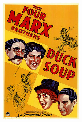 Duck Soup 27 x 40 Movie Poster - Style A