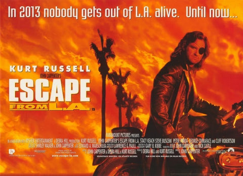Escape From L.A. 11 x 17 Movie Poster - Style C