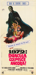 Dracula AD 1972 27 x 40 Movie Poster - Italian Style A