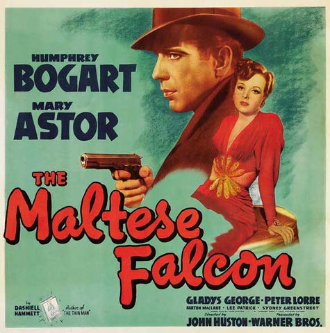 The Maltese Falcon 30 x 30 Movie Poster - Style A