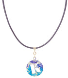 14K Gold Plated Letter Choker Charm Necklace