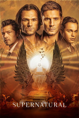 Supernatural Style: 1 - 11 x 17 inch. TV Show Poster