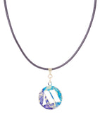 14K Gold Plated Letter Choker Charm Necklace