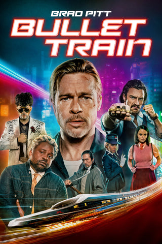 Bullet Train Style C Movie Poster 11 x 17 inch