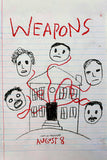 Weapons Style D Movie Poster 11 x 17 inch