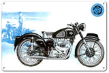 RG100B AJS Motorcycle Metal Sign