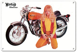 RG103B Norton Classic British Motorcycle Metal Sign