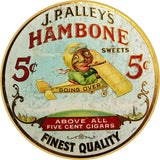 JP Alleys Cigar Metal Sign