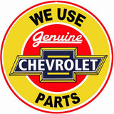 Chevrolet Parts Metal Sign