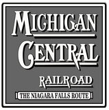 Michigan Central Railroad Metal Sign