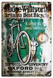 Rudge Whitworth Bicycle Metal Sign