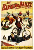 Old Barnum And Bailey Circus Metal Sign