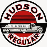 Hudson Gasoline Metal Sign