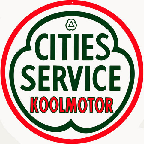 Koolmotor Service Metal Sign
