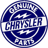 Chrysler Parts Metal Sign