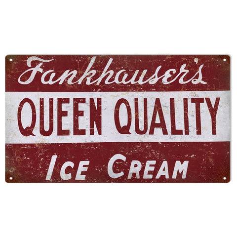 Vintage Fankhausers Ice cream sign