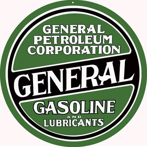 General Petroleum Metal Sign