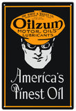 Oilzum Motor Oil Metal Sign