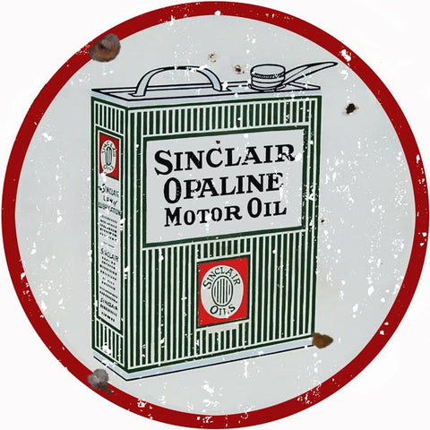 Vintage Sinclair Motor Oil Metal Sign