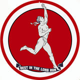 Best In The Long Run Motor Oil Metal Sign