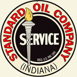 Standard Oil Gasoline Metal Sign