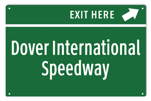 Dover International Speedway Metal Sign