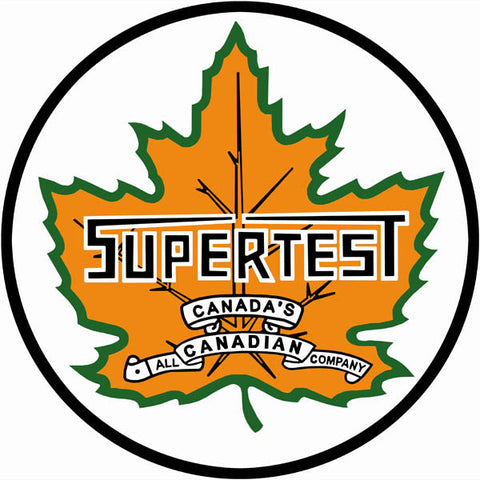 Supertest Gasoline Metal Sign