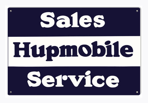 Hupmobile Service Metal Sign